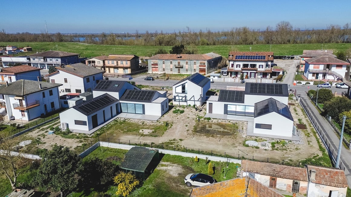 Three roofs