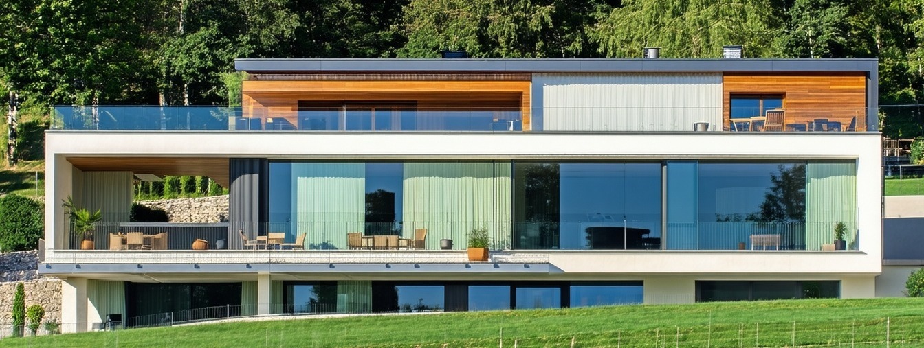 Villa unifamiliare in acciaio