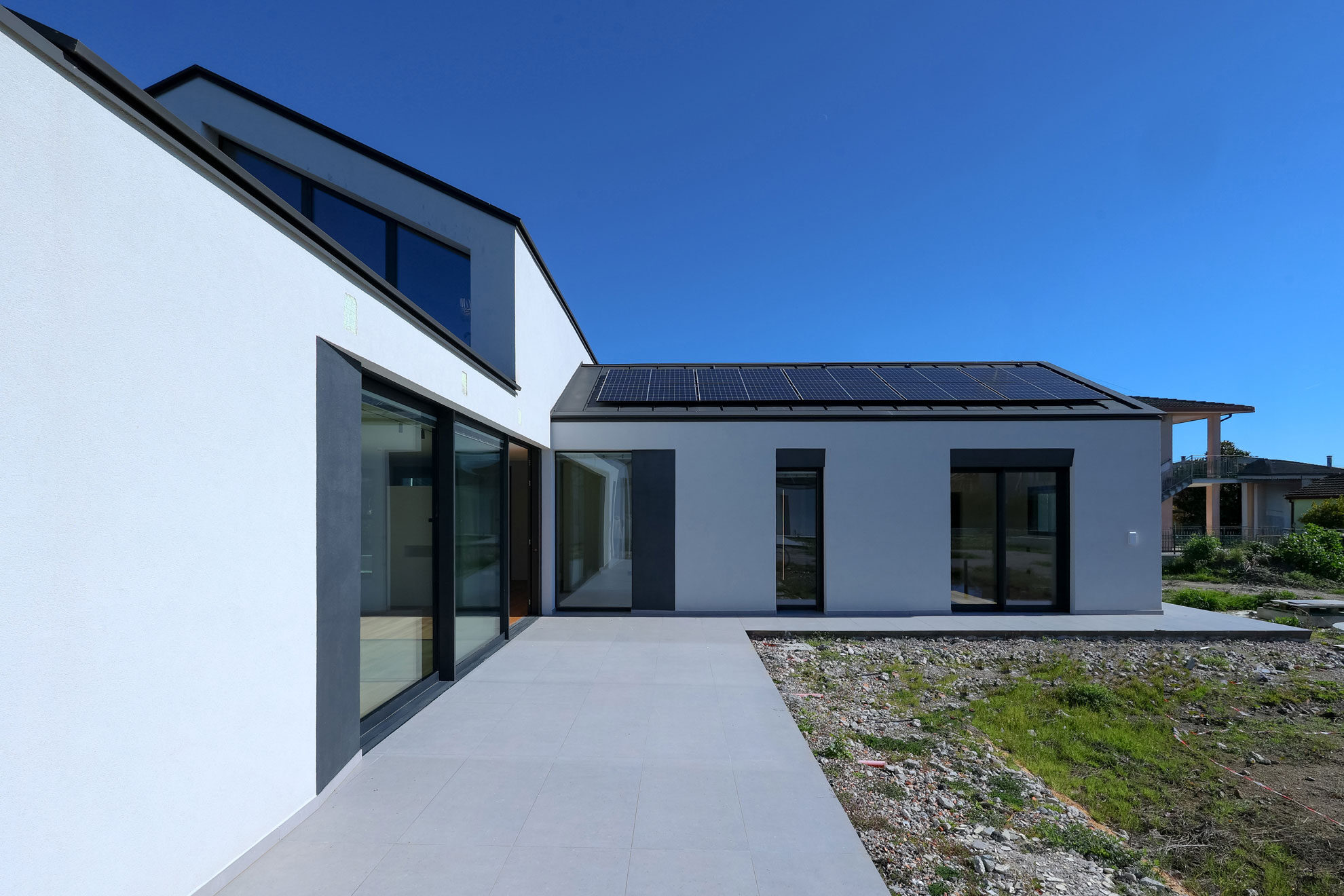 Three roofs
